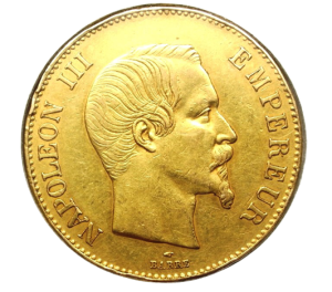 Pièce de monnaie100 Francs Napoléon III recto